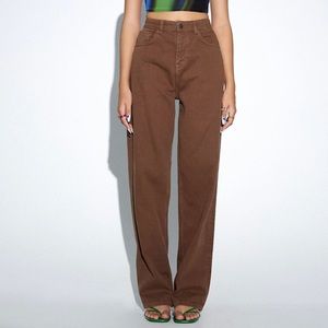 Motel Rocks Parallel Jean In Cord Dark 